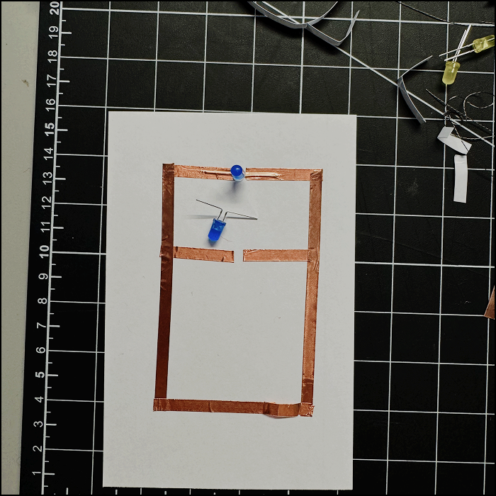 Image of progress building a parallel circuit