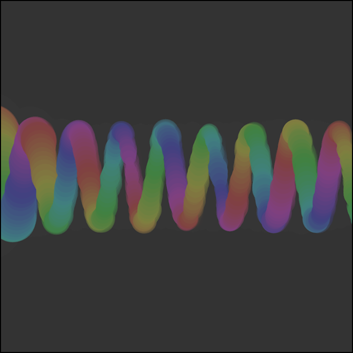 Also discovered a way to lower the opacity by lowering certain parameters.