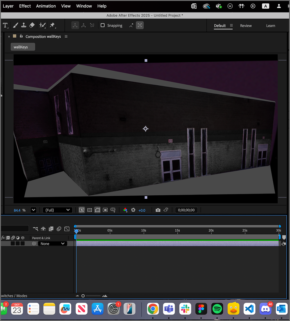 Creating wallKey composition