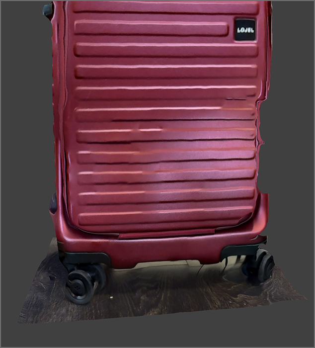 Second attempt to 3D scan the object while holding a light source didn't change the outcome, scaniverse had more trouble capturing different angles and smaller details.