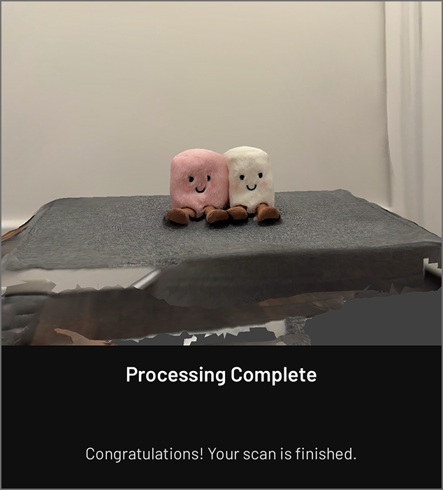 Processing mode in speed affects some of the details of the object, parts of it look more triangular whan the object was rounder.